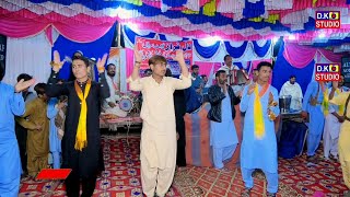 Karandi Malakhel Pashto Saaz  Attan Dance  Afghani Famous Dance Pashto Attan Dance night show [upl. by Piggy638]