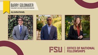 FSU Goldwater Alumni Panel [upl. by Oram]