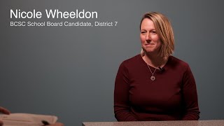 Interview with BCSC School Board Candidate Nicole Wheeldon [upl. by Winsor]