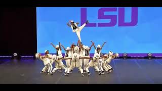 LSU Tiger Girls Dance Team 2024 HipHop Routine UDA College Dance Nationals [upl. by Aliuqaj]