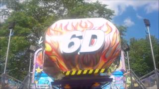 Virtual World 6D Simulator N Troost HD  Best Kermis 2015 [upl. by Libby]