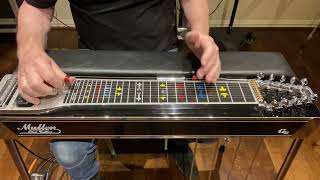 How The Pros Tune C Pedal Using Unison Harmonics and By Ear E9th Pedal Steel Guitar [upl. by Aivatra]