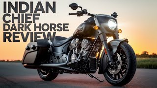 Indian Chief Dark Horse Review Power Style and Heritage Unleashed IndianChiefDarkHorse rider [upl. by Australia]