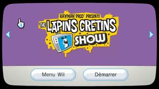 Custom Wii Channels French Raving Rabbids Games WADs [upl. by Acinet]