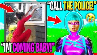 My Creepy BabySitter Broke Into My Best Friends House Fortnite [upl. by Okorih124]