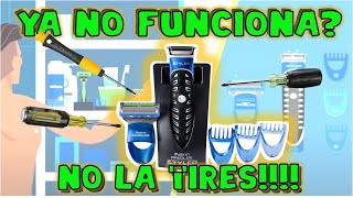 RASURADORA GILLETTE STYLER  DESARMADO Y LIMPIEZA  NO LA TIRES SOLO RESTAURALA [upl. by Nahtnahoj]