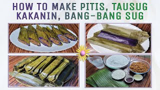 HOW TO MAKE PITIS STEP BY STEP  TAUSUG KAKANIN  BANGBANG SUG  SIMPLY SITTS CHANNEL [upl. by Arednaxela436]