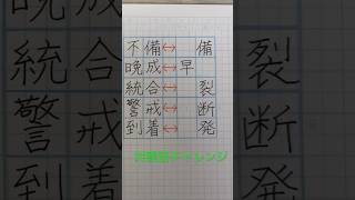 対義語高校入試 脳トレ [upl. by Inhoj]