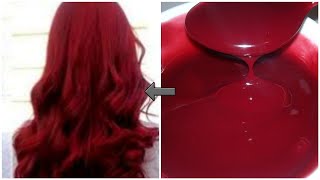 ❤🙇‍♀TIÑE TU CABELLO DE COLOR ROJO con un tinte casero natural y fácil de hacer [upl. by Beichner]