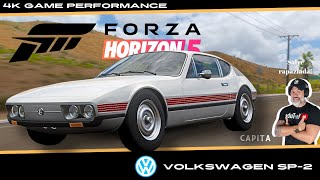 FORZA HORIZON 5  VOLKSWAGEN SP2  VOLANTE LOGITECH G923  XBOX SERIES X  GAMEPLAY E INFORMAÇÃO [upl. by Anneiv]