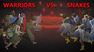 SOLOMISSION SNAKES VS THE ODABLOCK WARRIORS DEADMAN ALLSTARS [upl. by Fleisig987]