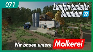 LS22  071  Ellerbach  Hofbau  Molkerei  gameplay german deutsch [upl. by Arahd346]