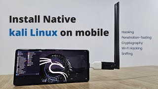 Install kali linux on android natively  Kali Nethunter pro installation 2024 [upl. by Eelyk778]