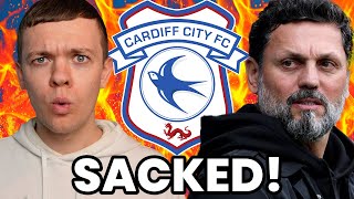 Cardiff CITY SACK Erol Bulut My Reaction [upl. by Allison]