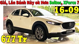 ✅Giá Xe Khuyến mại Mazda Cx30 Giữa Tháng 9 ok hơn Xforce Seltos   Lăn bánh mazda Cx30  Topcarvn [upl. by Teeter]