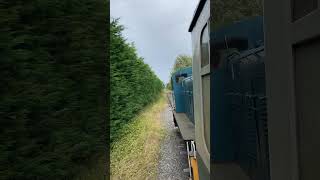 Departing Leeming Bar On The Wensleydale Railway Behind BR Blue 03144 [upl. by Rhiamon]