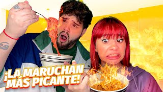 LA MARUCHAN MÁS PICANTE DEL MUNDO🥵🌶️  ¿Quién es el rival mas débil PAWYMTZ  viral danaabm [upl. by Porte188]