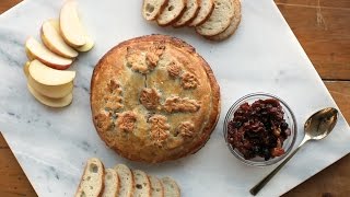 Warm Baked Brie  Everyday Food with Sarah Carey [upl. by Annoit868]