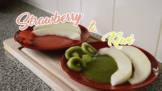 Melon with Kiwi amp Strawberry Sauce A SIMPLE amp EASY Starter to Make [upl. by Aniretake]