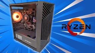 RYZEN 5 3400G WITH VEGA 11 MSI A320M A PRO  PC BUILD [upl. by Anirtal]