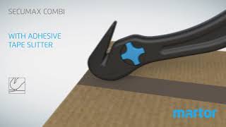 Safety knife MARTOR SECUMAX COMBI product video [upl. by February]