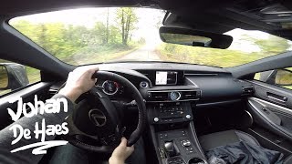 2017 Lexus RC 300h 223hp POV Test drive [upl. by Esinehs]