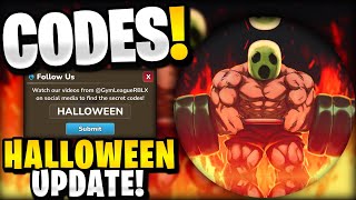 🔥NEW ALL WORKING HALLOWEEN UPDATE CODES FOR GYM LEAGUE ROBLOX GYM LEAGUE CODES [upl. by Arther345]