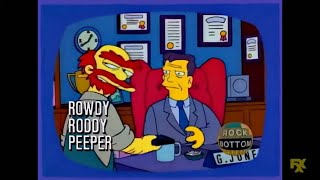 Rowdy Roddy Peeper  The Simpsons [upl. by Willet315]