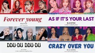 THROWBACK SONGS PLAYLISTBLACKPINK  songs from 20172020  forever young  as if it’s your last [upl. by Llenyaj821]