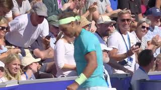 Rafael Nadal  Hot Shot  Nordea Open  Båstad  20240719 [upl. by Oab]