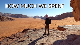 How Much We Spent  One Day Tour in WADI RUM  Jordan [upl. by Hoyt]