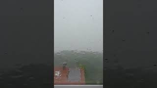 Gewitter mit Hagelschlag 08062021 [upl. by Erolyat]