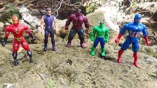 MARVEL SPIDEY amp HULK VS VENOM TEAM SPIDERMAN VS WONDER WOMEN HULKBUSTER VS GROOTH [upl. by Nivahb202]