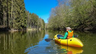 Belgium 20220417 Packrafting Semois Dohan  Bouillon [upl. by Lebbie624]