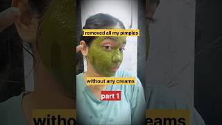 Pimples face pack shortsytshortsyoutubeshorts [upl. by Gabriel]