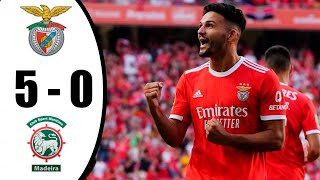 Marítimo vs Benfica 50 All Goals amp Highlights 18092022 HD [upl. by Mendel]