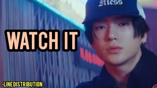 THE BOYZ  WATCH IT Line Distribution [upl. by Abran885]