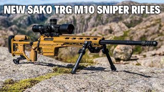 New Sako TRG M10 Sniper Rifles  A Fierce Competition [upl. by Andrel703]