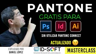 PANTONE GRATIS en ADOBE 2024 sin Pantone Connect  ¡Nuevo método [upl. by Ylrad]