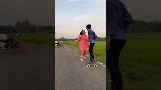 skating practice on roadinlineskatingshortvideoyoutubeshortviralsvideo [upl. by Ahseeyt]