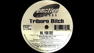 Triboro Bitch  Ha You See beatdown mix Emotive records 1995 [upl. by Enovi872]