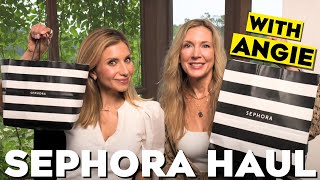 MASSIVE Sephora Haul and Get Ready with Angie Hot amp Flashy What we love what we didnt [upl. by Marven]