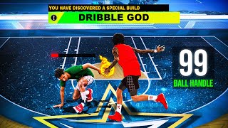 I Created The FASTEST DRIBBLE GOD Build on NBA 2K24 unlimited ankle breakers [upl. by Asen]