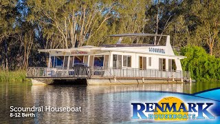 Scoundral Houseboat  Renmark Houseboats  812 Berth [upl. by Ahseena]