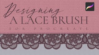 Lace Procreate Brush Tutorial Free Brush [upl. by Bela267]