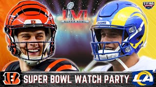 Cincinnati Bengals vs Los Angeles Rams Live Streaming Watch Party  NFL Super Bowl 56 [upl. by Peg]