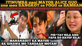 BAMBAN TARLAC MAYOR ALICE GUO isaisa PINATATAHiMiK ang KASABWAT POGO RAID  Raffy Tulfo in Action [upl. by Camila616]