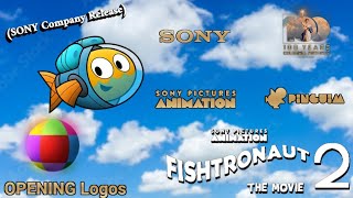 Opening Logos  Fishtronaut The Movie 2 SONY Pictures Release [upl. by Akselav120]