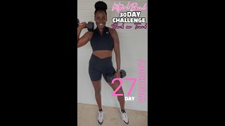 30Minute HIIT Cardio Workout at Home  30Day Back on Track Challenge Day 27 Recorded Live [upl. by Darnok]