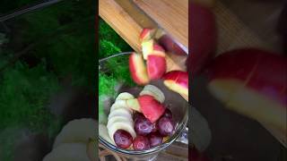 Mix Fruit Milkshake Recipe 😍  Nature Village Life 😋😋😋shorts [upl. by Klayman]